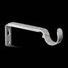 Brushed Nickel Brackets