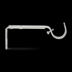 Brushed Nickel Brackets