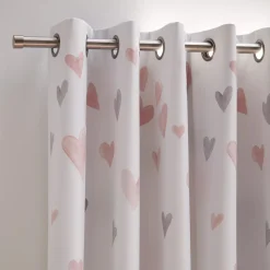 Brushed Nickel Curtain Rod Set - Diameter 16/19 mm