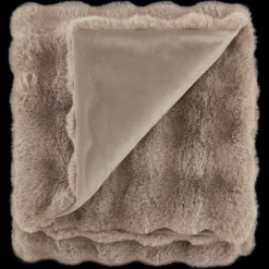 Bubble Faux Fur Throw