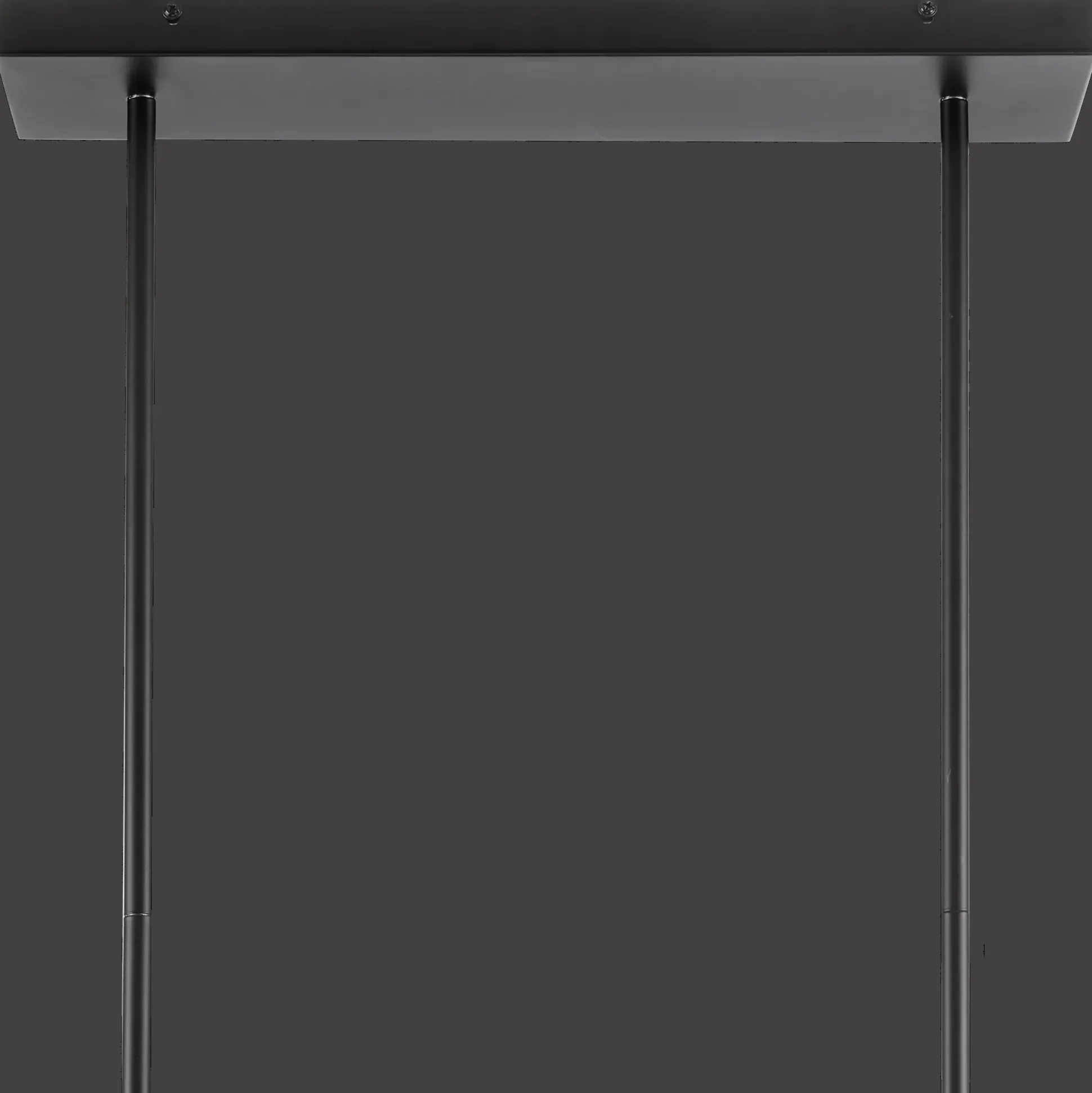 3-Bulb Metal and Ceramic Ceiling Lamp