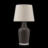 Ceramic and Linen Table Lamp