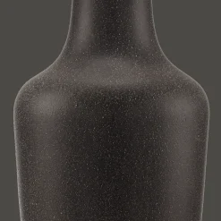 Ceramic and Linen Table Lamp