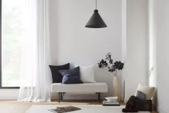 Ceramic Engraved Floor Vase