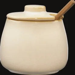 Ceramic Jar with Spoon