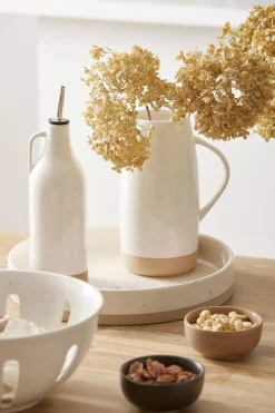 Ceramic Oil Bottle with Pouring Spout