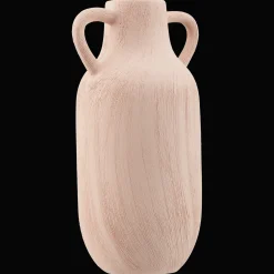 Ceramic Red Vase with Handles