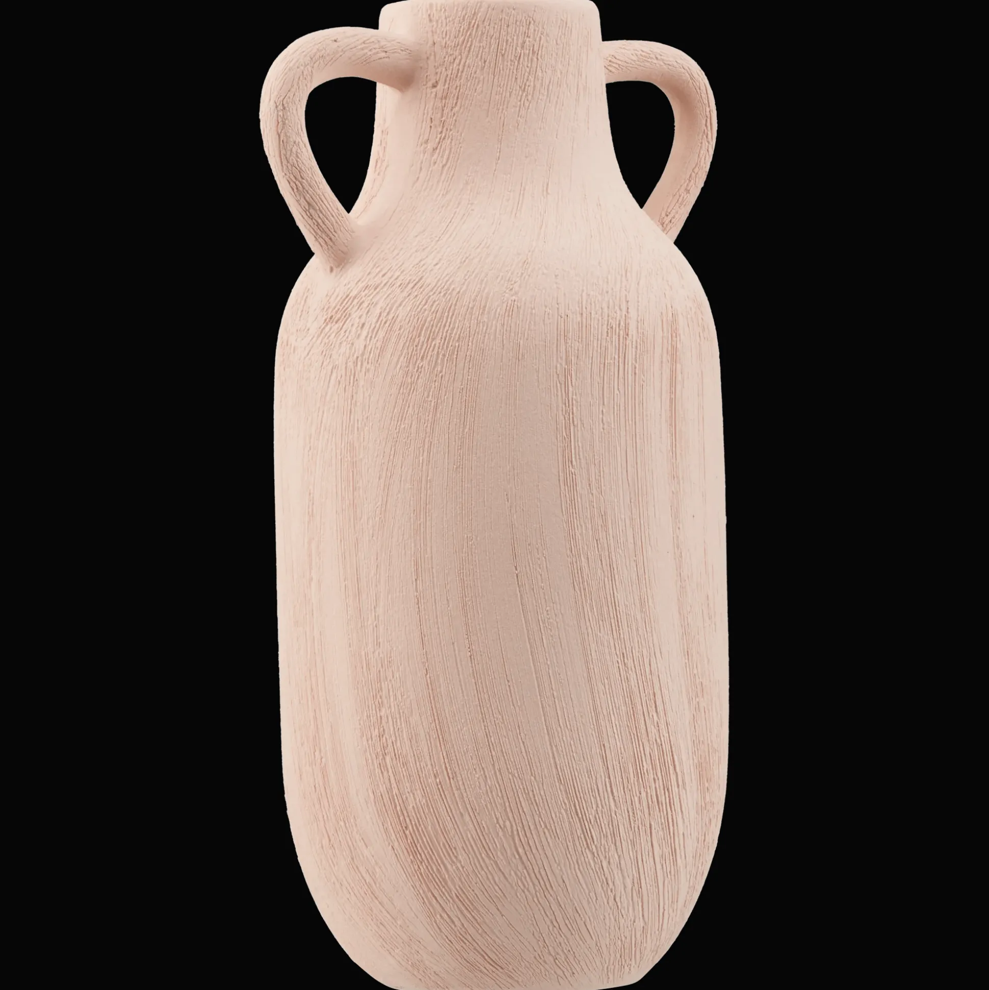Ceramic Red Vase with Handles