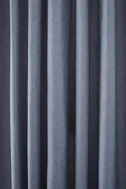 Charcoal Chambray Blackout Curtain