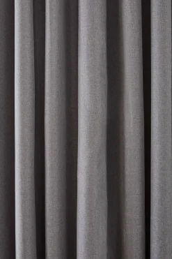 Charcoal Chambray Blackout Curtain