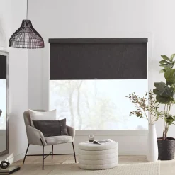 Charcoal Chita Cordless Blackout Roller Shade