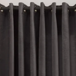 Charcoal Emile Panel Curtain