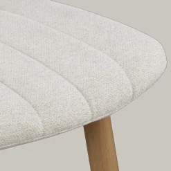 Chita Fabric and Metal Bar Stool