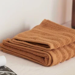 Cognac Textured Washcloth