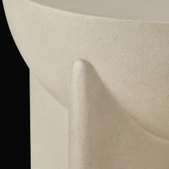 Concrete-Look Side Table