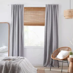 Cordless Tahiti Bamboo Roman Shade