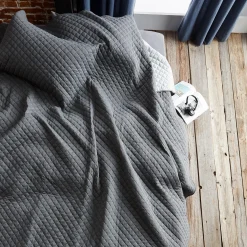 Damien Collection - Reversible Jersey Coverlet Set