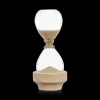Decorative Hourglass with Wood Base