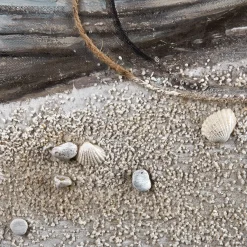 Deserted Boat Oil Painted Canvas