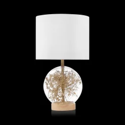 Dried Flowers Table Lamp