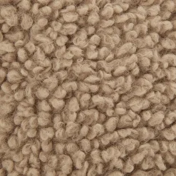 Emery Brown Teddy Throw Pillow