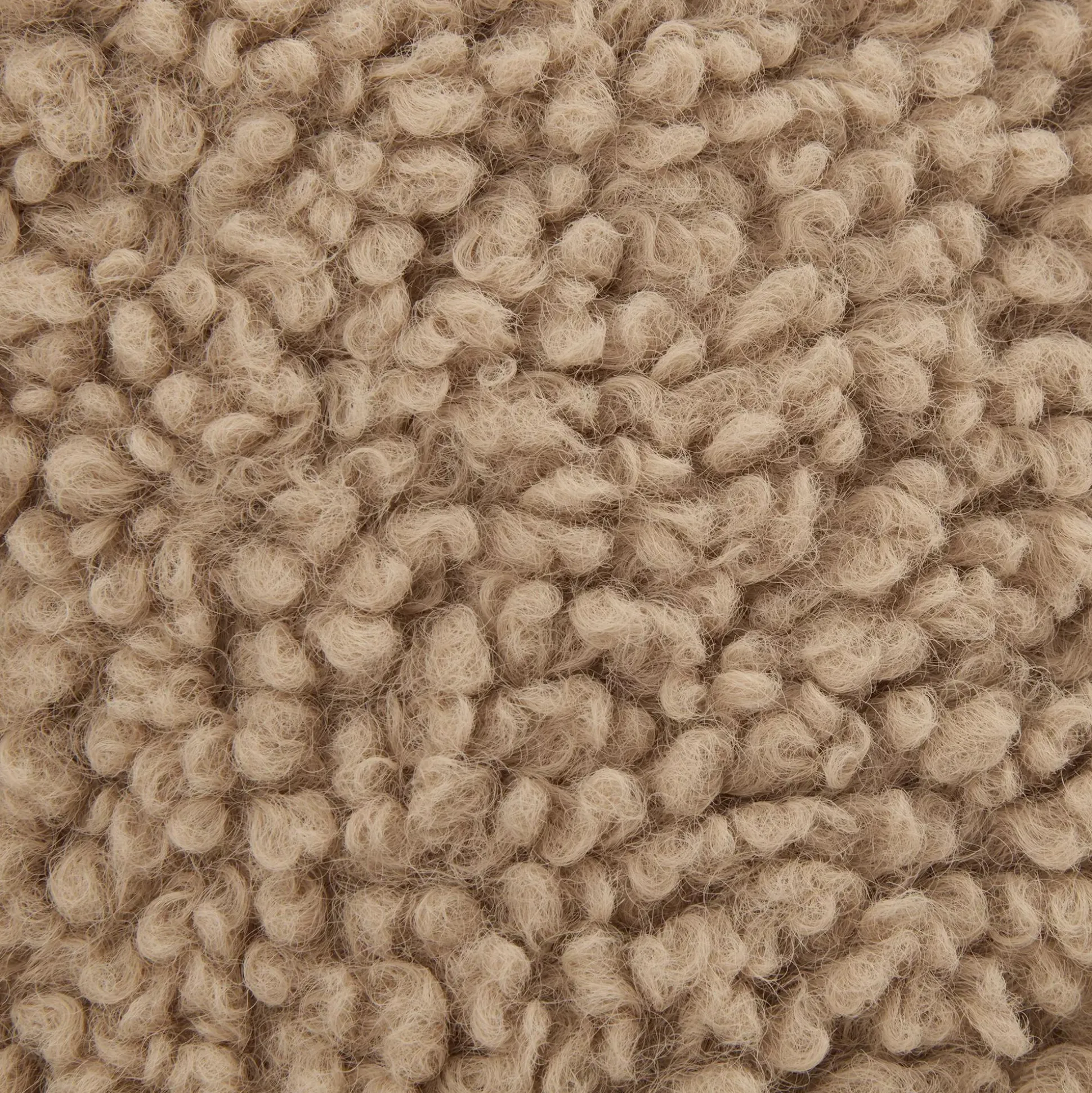 Emery Brown Teddy Throw Pillow