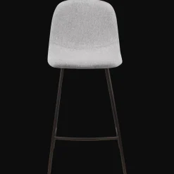 Fabric and Metal Bar Stool
