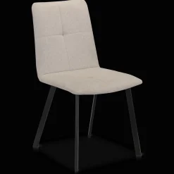 Fabric and Metal Dining Chair