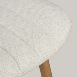 Fabric and Metal Dining Chair