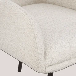 Fabric and Metal Dining Chair