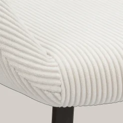 Fabric and Metal Dining Chair