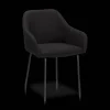 Fabric and Metal Dining Chair