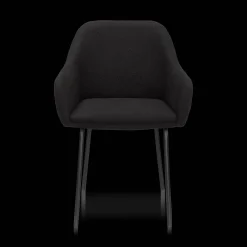 Fabric and Metal Dining Chair