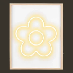 Floral LED Neon Wall Decoration