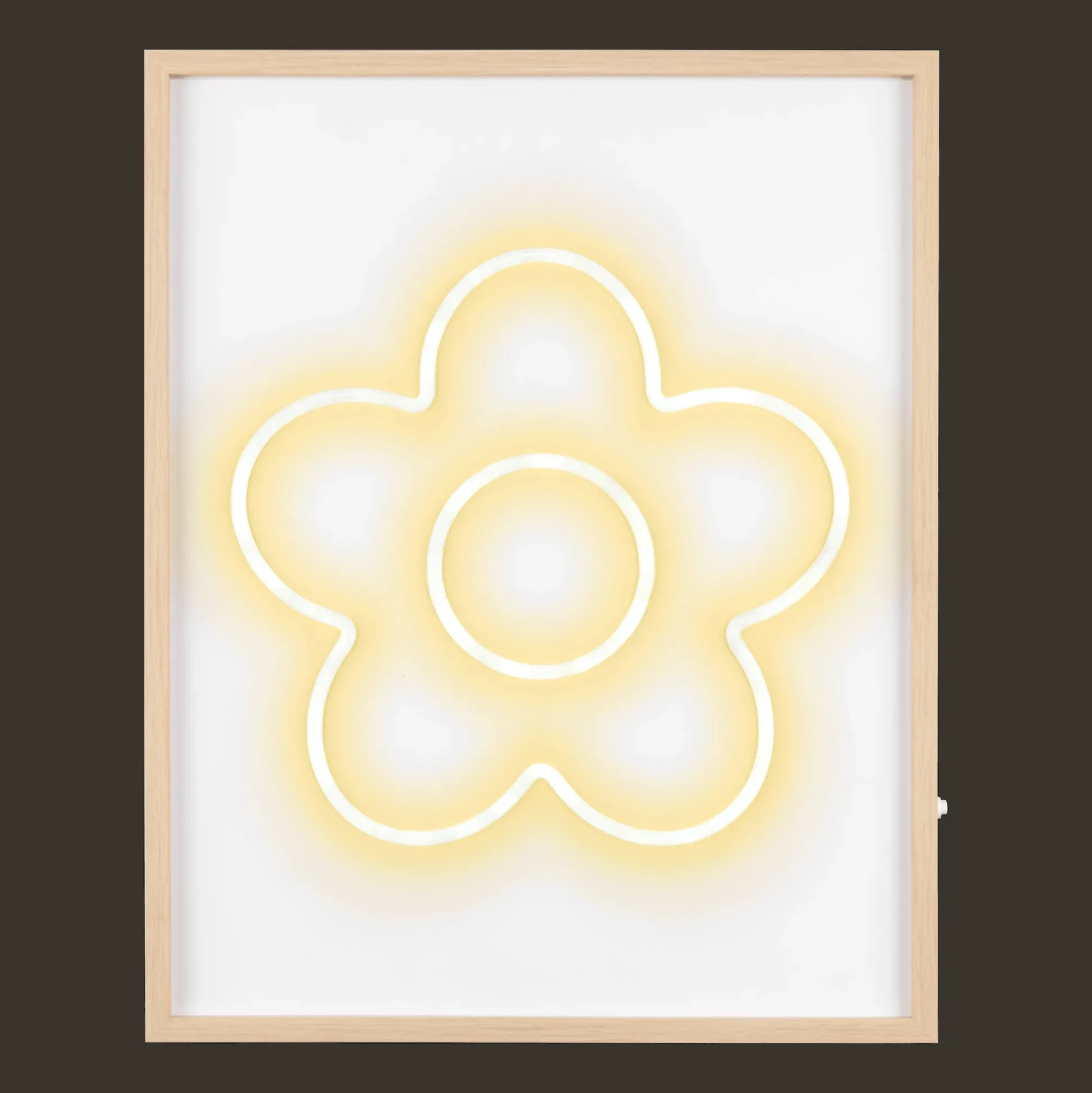 Floral LED Neon Wall Decoration