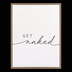 Get Naked Framed Art