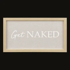 Get Naked Framed Art Printed