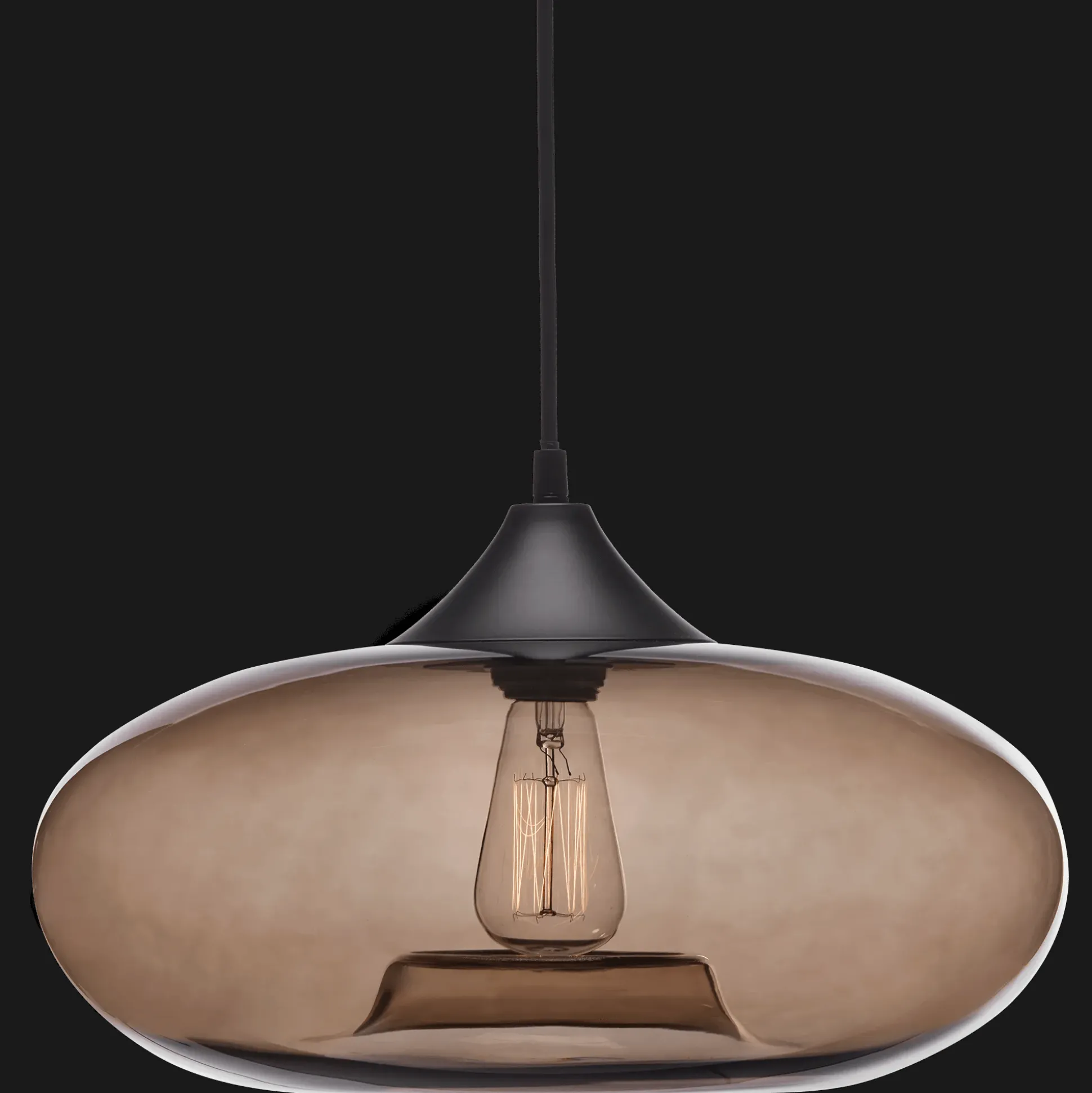 Glass Globe Ceiling Lamp