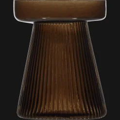 Glass Pillar Candle Holder