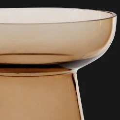 Glass Pillar Candle Holder