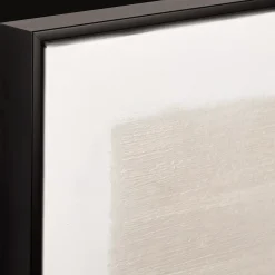 Gold Abstract Printed Framed Art