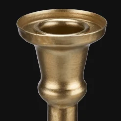 Gold Metal Candle Holder