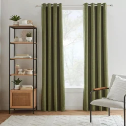 Green Chita Blackout Curtain