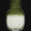 Green Glass Vase
