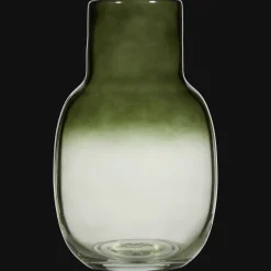 Green Glass Vase