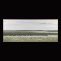 Green Landscape Framed Art