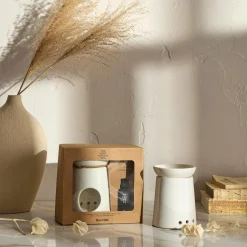 Green Tea Oil Burner Gift Set
