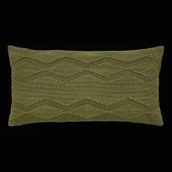 Green Yara Lumbar Decorative Pillow