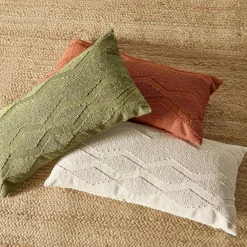 Green Yara Lumbar Decorative Pillow