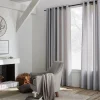 Grey Aura Panel Curtain